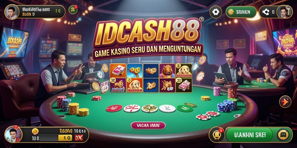 Tampilan gameplay yang menarik dari IDCASH88 dengan efek visual yang memukau.