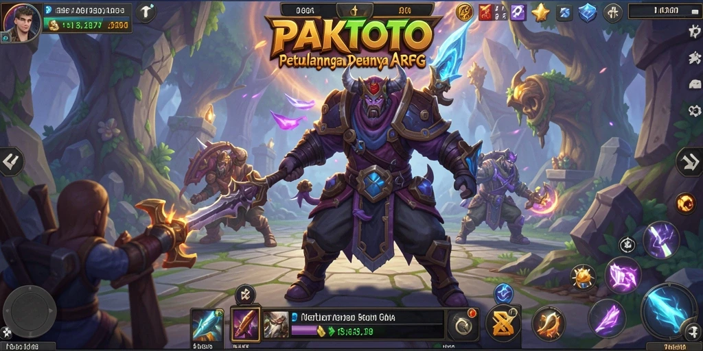 Gameplay ARPG yang mendebarkan dalam PAKTOTO, tunjukkan kemampuanmu!