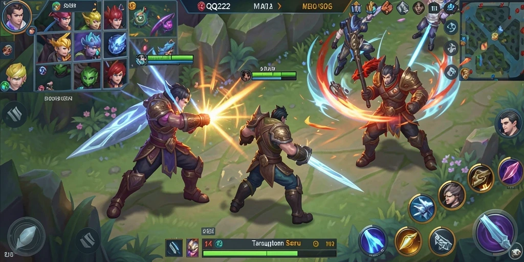 Gameplay seru dengan strategi tim dalam QQ222.