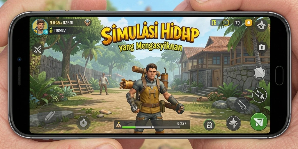 Tampilan gameplay T6 yang menarik dan interaktif dalam simulasi.
