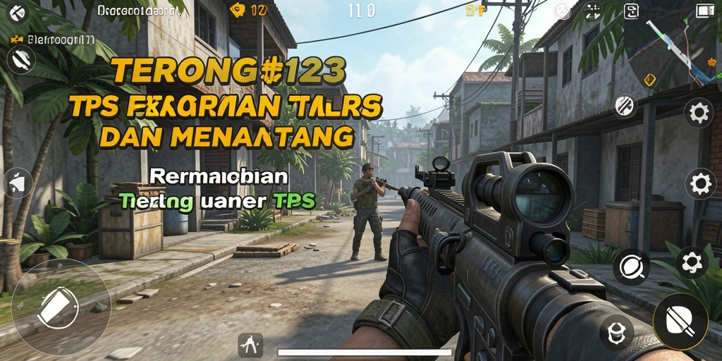 Tampilan gameplay menarik dari TERONG123 dengan aksi TPS yang mendebarkan.