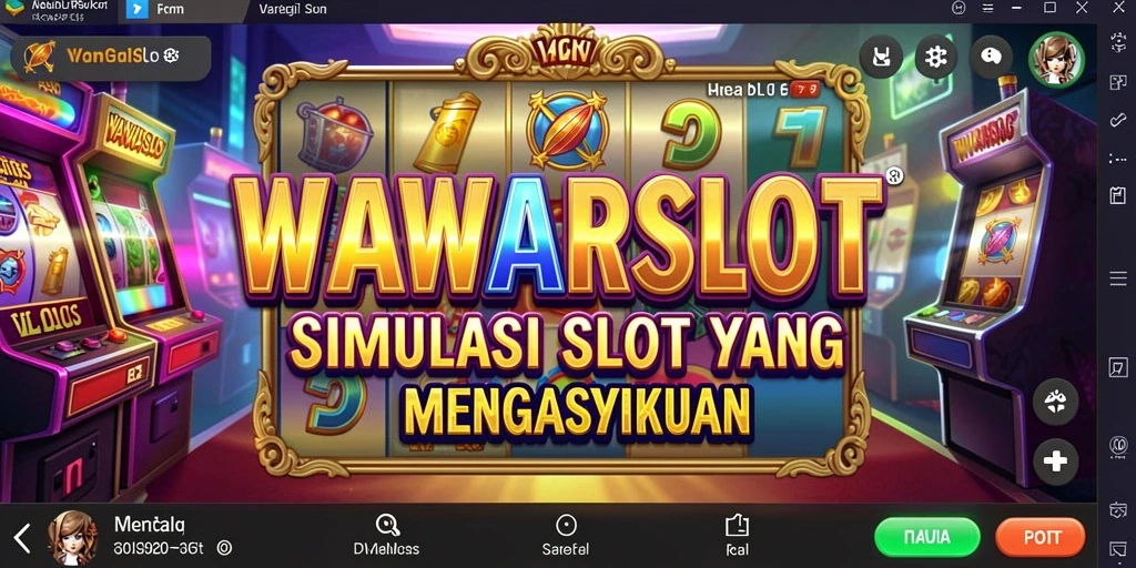 Screenshot WAWARSLOT menampilkan gameplay slot yang mengasyikkan.