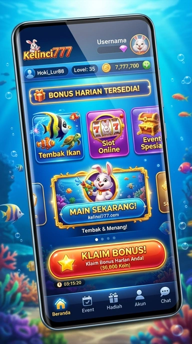 Proses pengunduhan aplikasi di kelinci777 yang cepat dan efisien.